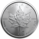 2023 Silver Canada Maple Leaf Coin