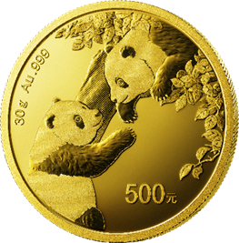 2023 china panda gold coin 30g