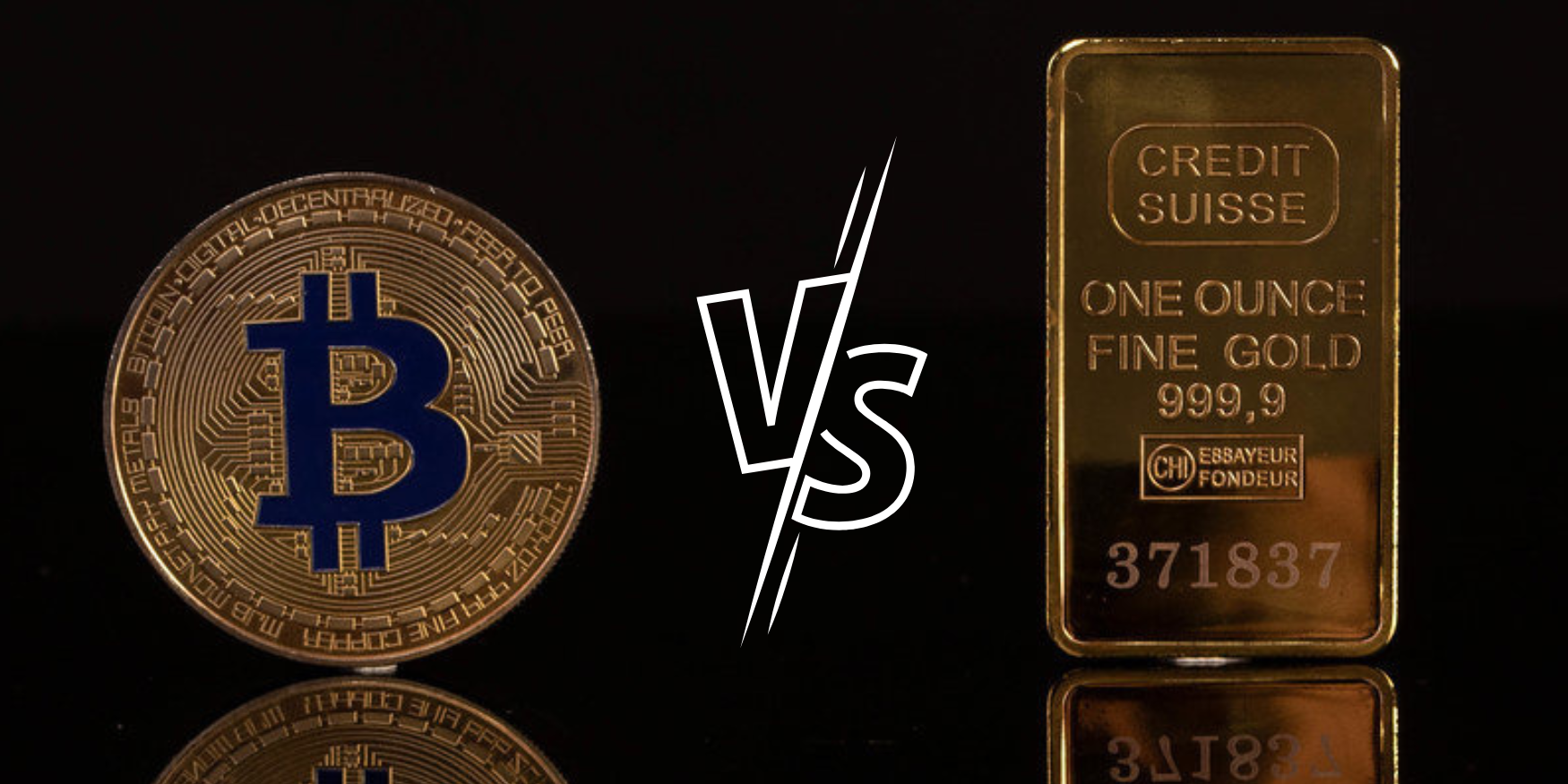 Bitcoin vs gold precious metals